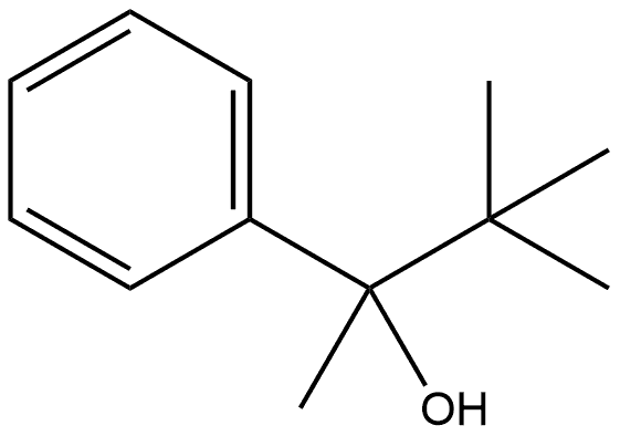 Benzenemethanol, α-(1,1-dimethylethyl)-α-methyl- Structural