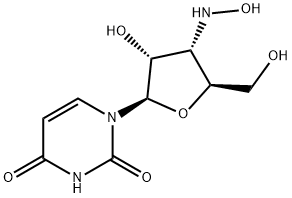 Uridine, 3'-deoxy-3'-(hydroxyamino)- (9CI) Structural