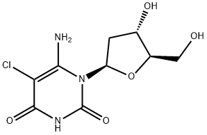 Uridine, 6-amino-5-chloro-2'-deoxy- (9CI) Structural