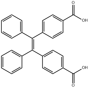 Benzoic acid, 4,4'-[(1Z)-1,2-diphenyl-1,2-ethenediyl]bis- Structural