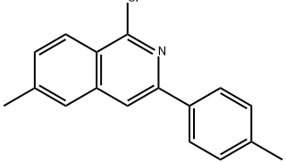 Isoquinoline, 1-chloro-6-methyl-3-(4-methylphenyl)- Structural