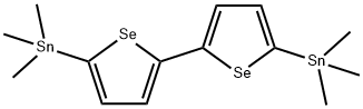 Stannane, 1,1'-[2,2'-biselenophene]-5,5'-diylbis[1,1,1-trimethyl- Structural