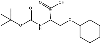 Boc-L-Ser(cHx)-OH Structural