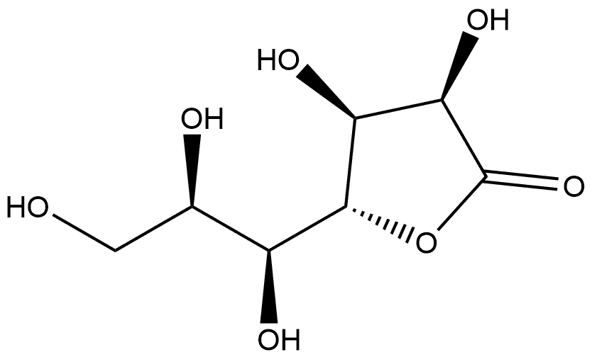 D-glycero-L-talo-Heptonic acid, γ-lactone Structural