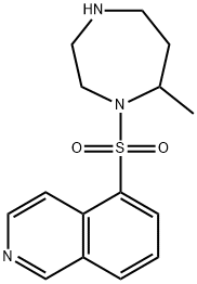 Isoquinoline, 5-[(hexahydro-7-methyl-1H-1,4-diazepin-1-yl)sulfonyl]- Structural