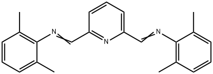 Benzenamine, N,N'-(2,6-pyridinediyldimethylidyne)bis[2,6-dimethyl- Structural