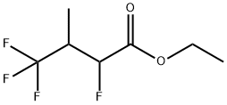 ethyl 2,4,4,4-tetrafluoro-3-methylbutanoate Structural