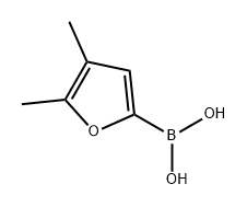Boronic acid, B-(4,5-dimethyl-2-furanyl)- Structural