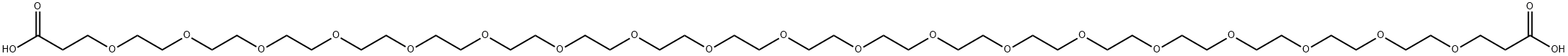 4,7,10,13,16,19,22,25,28,31,34,37,40,43,46,49,52,55,58-Nonadecaoxahenhexacontanedioic acid