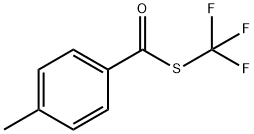 S-(trifluoromethyl) 4-methylbenzothioate Structural