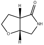 rac-(3aR,6aS)-hexahydro-2H-furo[2,3-c]pyrrol-4-one, cis Structural