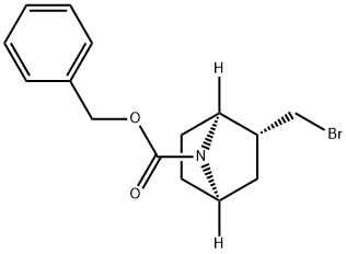 rac-benzyl (1R,2S,4S)-2-(bromomethyl)-7-azabicyclo[2.2.1]heptane-7-carboxylate Structural