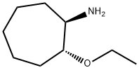 rac-(1R,2R)-2-ethoxycycloheptan-1-amine, trans Structural