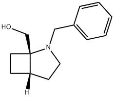 rac-[(1r,5r)-2-benzyl-2-azabicyclo[3.2.0]heptan-1-yl]methanol Structural