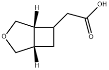 rac-2-[(1R,5S)-3-oxabicyclo[3.2.0]heptan-6-yl]acetic acid Structural
