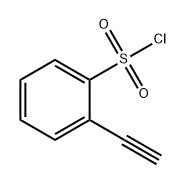 Benzenesulfonyl chloride, 2-ethynyl- Structural