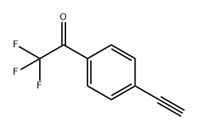 Ethanone, 1-(4-ethynylphenyl)-2,2,2-trifluoro- Structural