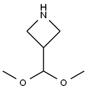 Azetidine, 3-(dimethoxymethyl)- Structural
