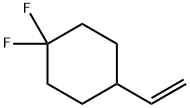 Cyclohexane, 4-ethenyl-1,1-difluoro- Structural