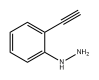 Hydrazine, (2-ethynylphenyl)- Structural