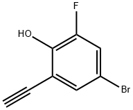 Phenol, 4-bromo-2-ethynyl-6-fluoro- Structural