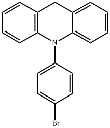 Acridine, 10-(4-bromophenyl)-9,10-dihydro- Structural