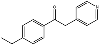 Ethanone, 1-(4-ethylphenyl)-2-(4-pyridinyl)- Structural