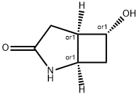 rac-(1R,5R,6R)-6-hydroxy-2-azabicyclo[3.2.0]heptan-3-one Structural