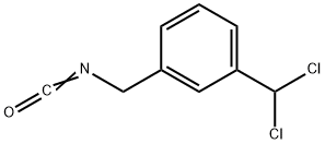 Benzene, 1-(dichloromethyl)-3-(isocyanatomethyl)- Structural