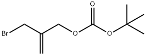 Carbonic acid, 2-?(bromomethyl)?-?2-?propen-?1-?yl 1,?1-?dimethylethyl ester Structural
