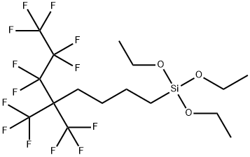 Triethoxy[5,5-bis(trifluoromethyl)-6,6,7,7,8,8,8-heptafluorooctyl]silane