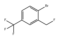 Benzene, 1-bromo-2-(fluoromethyl)-4-(trifluoromethyl)- Structural
