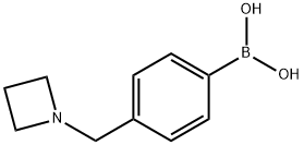 Boronic acid, B-?[4-?(1-?azetidinylmethyl)?phenyl]?- Structural