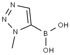 Boronic acid, B-(1-methyl-1H-1,2,3-triazol-5-yl)- Structural