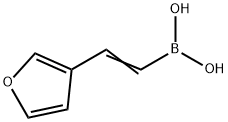 Boronic acid, B-?[2-?(3-?furanyl)?ethenyl]?- Structural