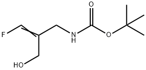Carbamic acid, N-?[3-?fluoro-?2-?(hydroxymethyl)?-?2-?propen-?1-?yl]?-?, 1,?1-?dimethylethyl ester Structural