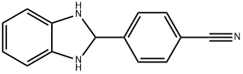 Benzonitrile, 4-(2,3-dihydro-1H-benzimidazol-2-yl)- Structural