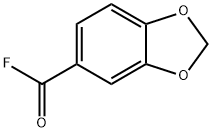benzo[d][1,3]dioxole-5-carbonyl fluoride Structural