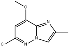 Imidazo[1,2-b]pyridazine, 6-chloro-8-methoxy-2-methyl- Structural