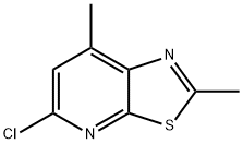 Thiazolo[5,4-b]pyridine, 5-chloro-2,7-dimethyl- Structural