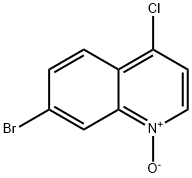 Quinoline, 7-bromo-4-chloro-, 1-oxide Structural