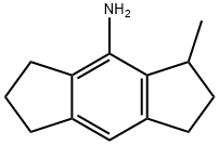 s-Indacen-4-amine, 1,2,3,5,6,7-hexahydro-3-methyl- Structural
