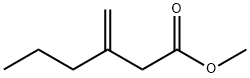 Hexanoic acid, 3-methylene-, methyl ester Structural