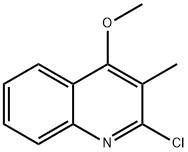 Quinoline, 2-chloro-4-methoxy-3-methyl- Structural