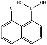 Boronic acid, B-?(8-?chloro-?1-?naphthalenyl)?- Structural