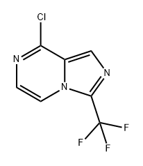Imidazo[1,5-a]pyrazine, 8-chloro-3-(trifluoromethyl)- Structural