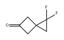Spiro[2.3]hexan-5-one, 1,1-difluoro- Structural