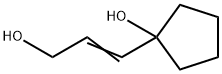 Cyclopentanol, 1-(3-hydroxy-1-propen-1-yl)- Structural