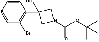 tert-butyl
3-(3-bromopyridin-4-yl)-3-hydroxyazetidine-1-carb
oxylate Structural