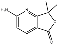 Furo[3,4-b]pyridin-5(7H)-one, 2-amino-7,7-dimethyl- Structural